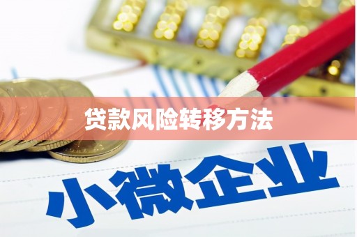 通化贷款风险转移方法
