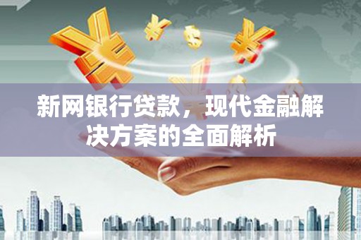 通化新网银行贷款，现代金融解决方案的全面解析